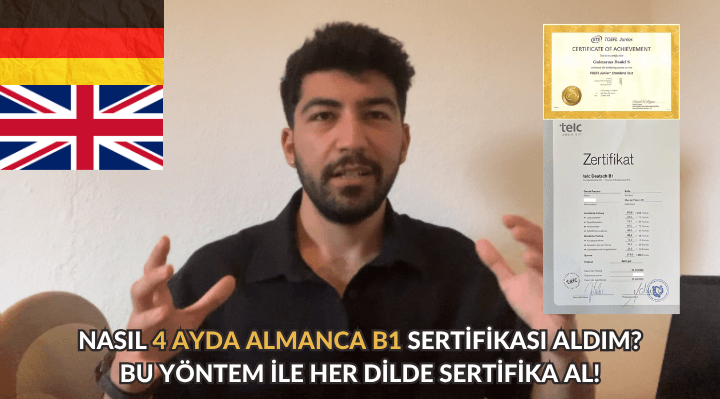 NASIL 4 AYDA ALMANCA SERTİFİKASI ALDIM? ÇALIŞMA RUTİNİM NASILDI? İŞTE SERTİFİKA ALMANIN TÜM SIRLARI!